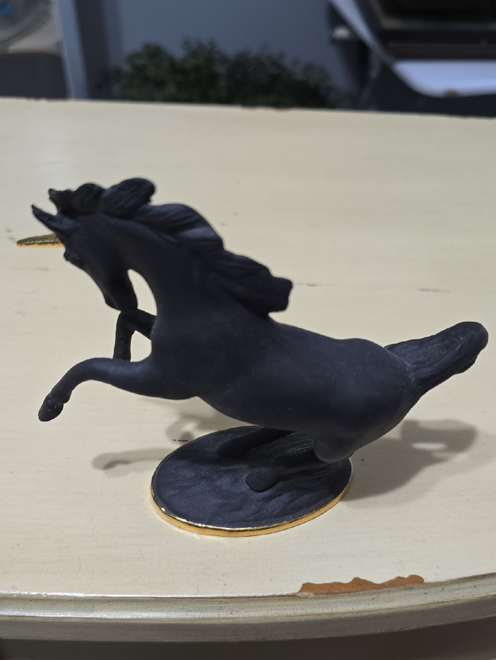 The Franklin Mint single unicorn small was part of a collection
